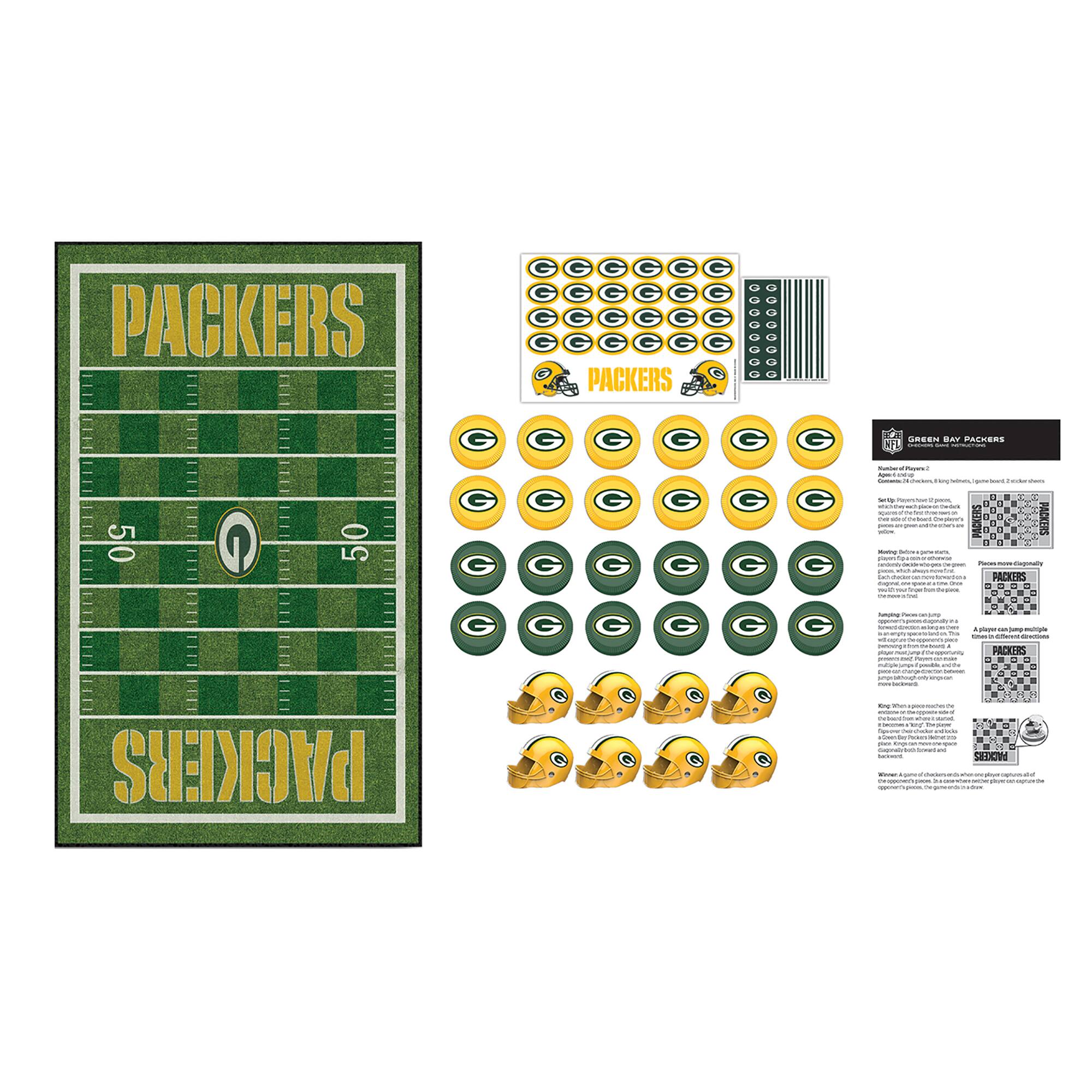 NFL Checkers Green Bay Packers